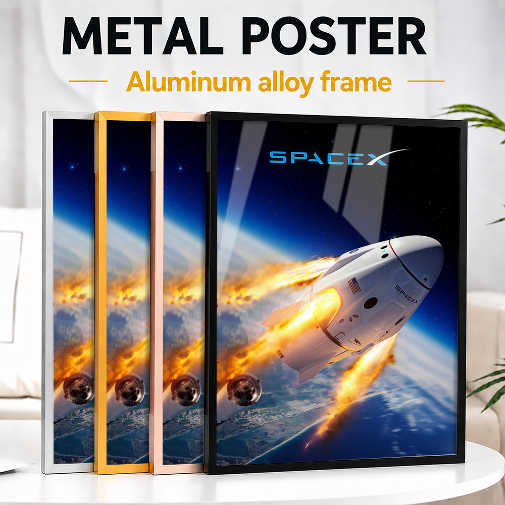 Custom Map Poster - Spacex Dragon Kapsülü Geri Dönüş Şehir